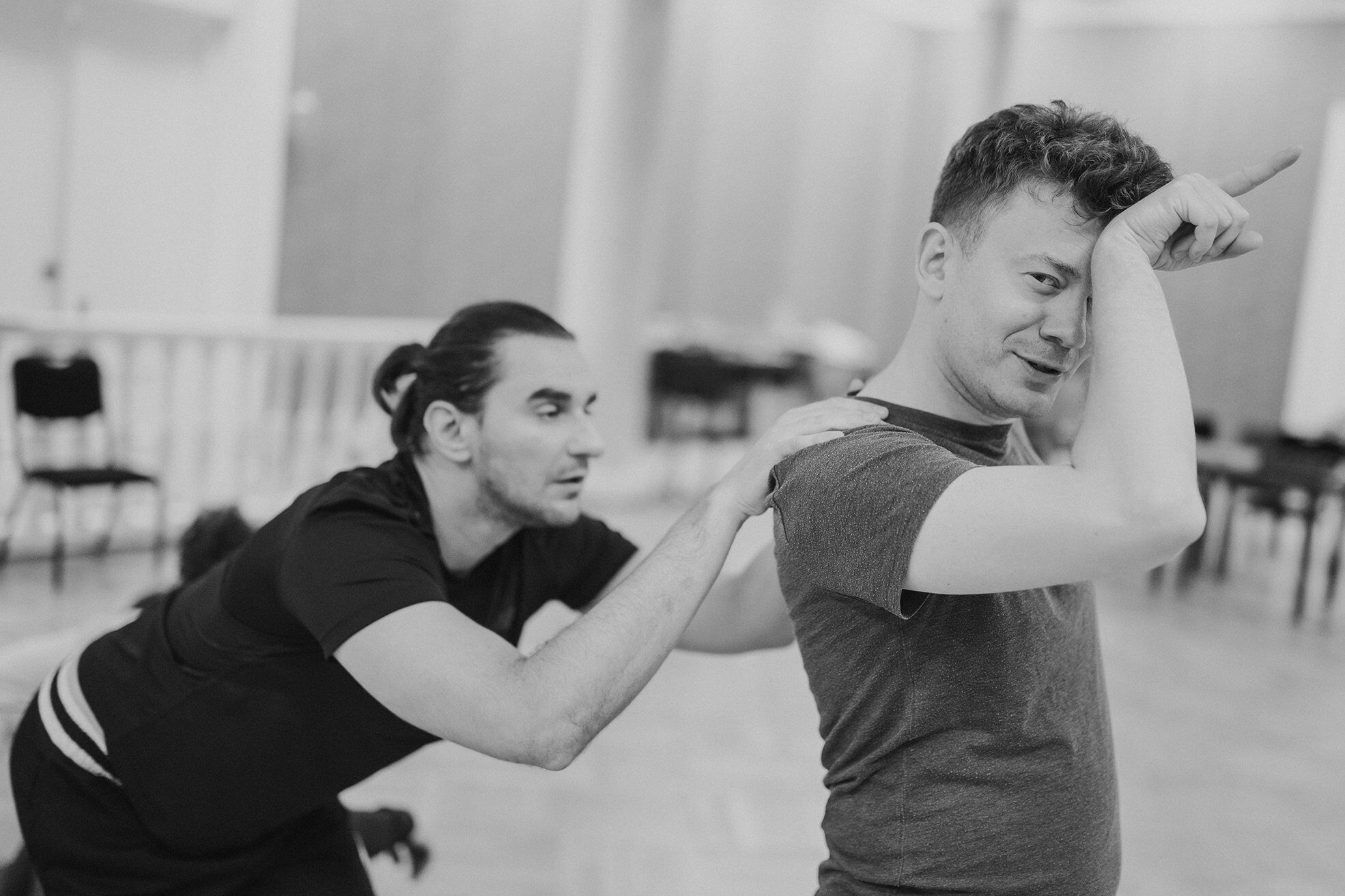 fot. z próby Karolina Jóźwiak / Teatr Dramatyczny Warszawa