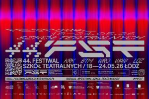 mat. plakat Festiwalu Szkół Teatralnych