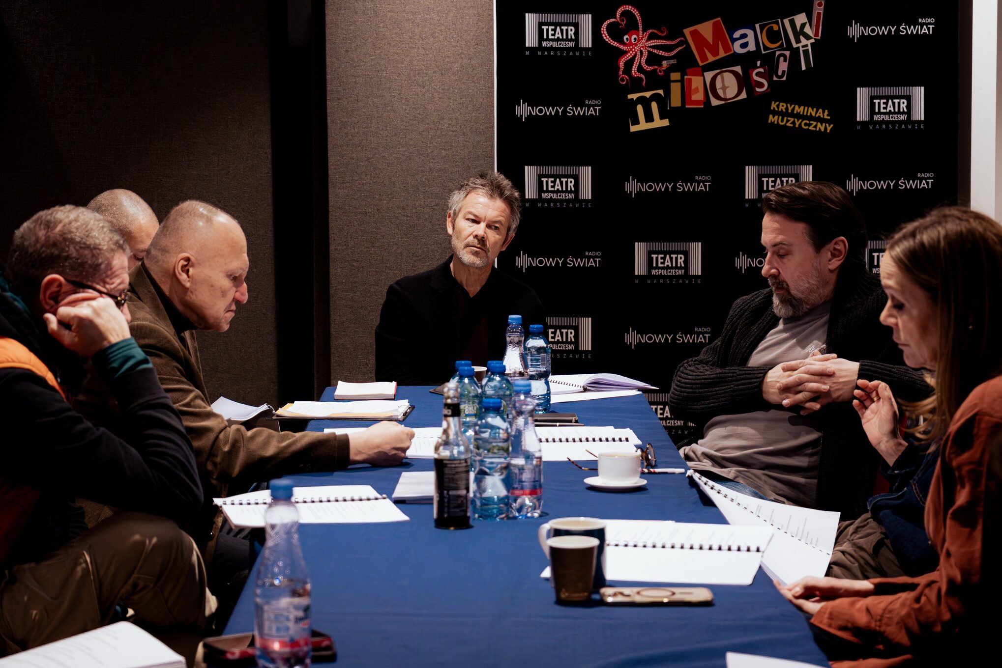 Próby do spektaklu „Pacyfiści”; fot. fot. Barbara Ojrzeńska