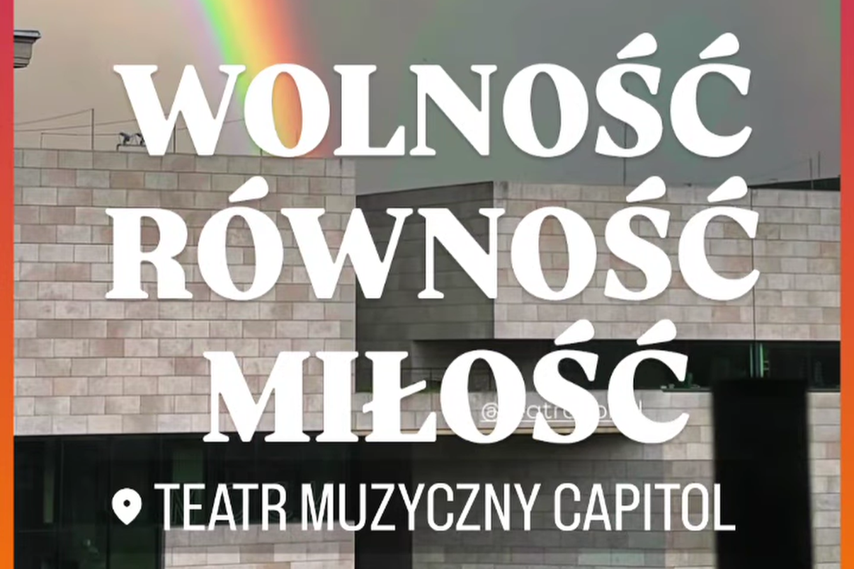 media społecznościowe Konrada Imieli -dyrektora artystycznego Teatru Capitol