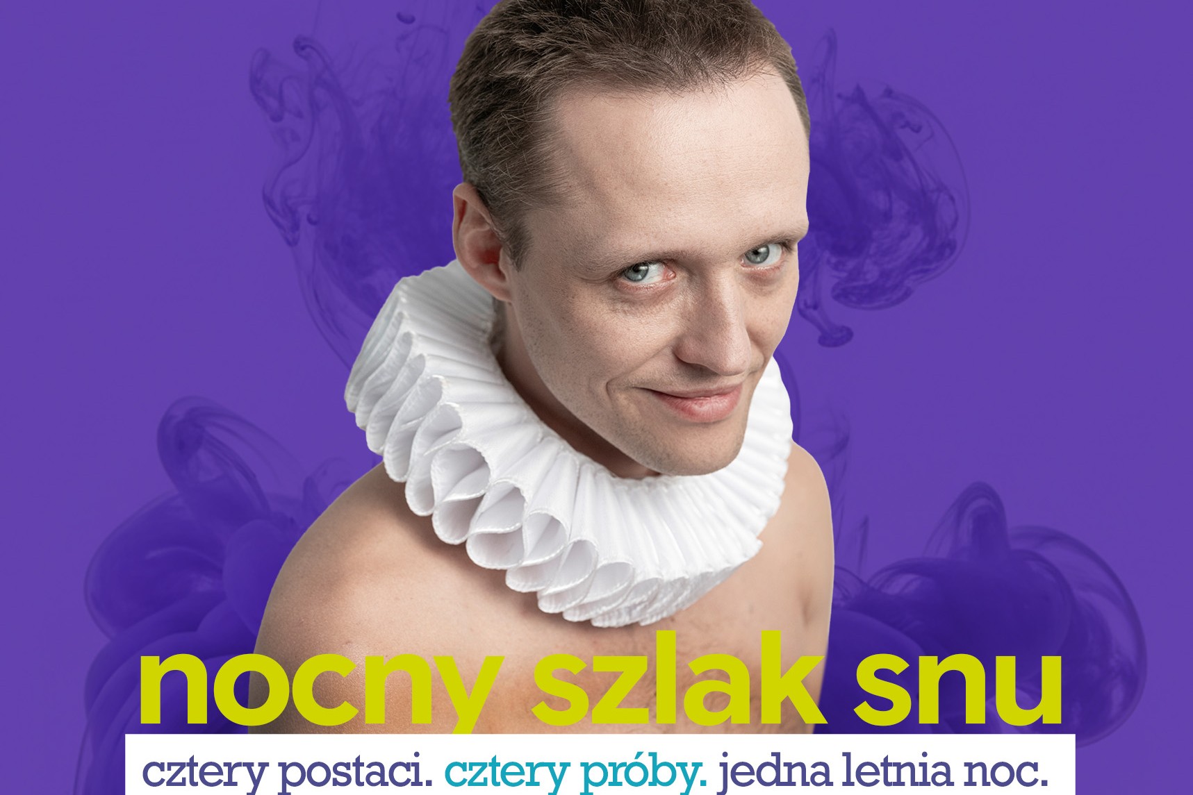 mat. plakat Szekspir pod Gwiadami