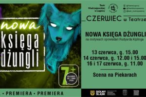 mat. plakat Teatr Modrzejewskiej w Legnicy