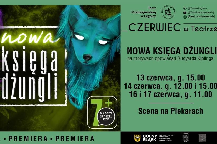 mat. plakat Teatr Modrzejewskiej w Legnicy