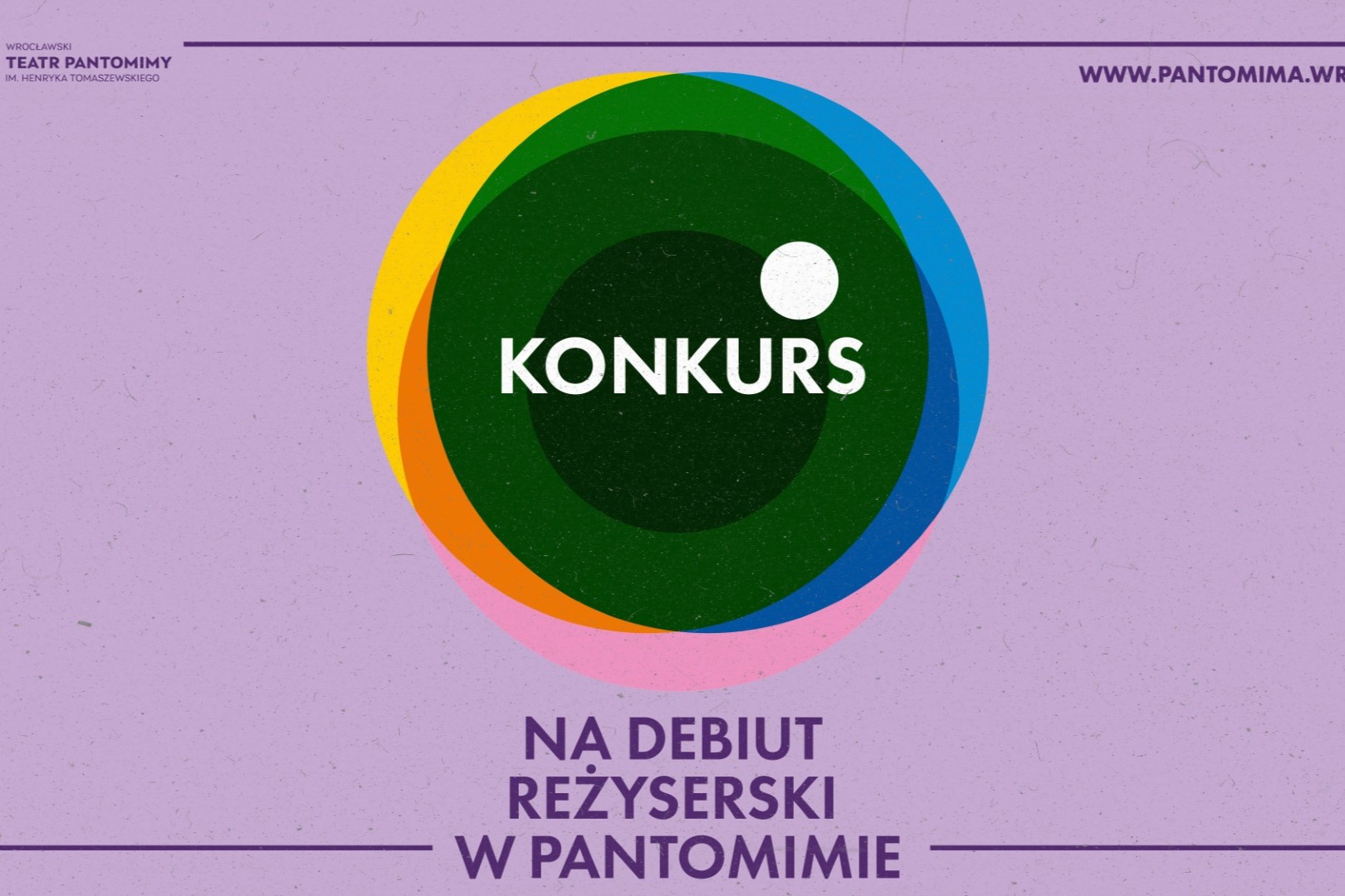 mat. plakat Wrocławskiego Teatru Pantomimy