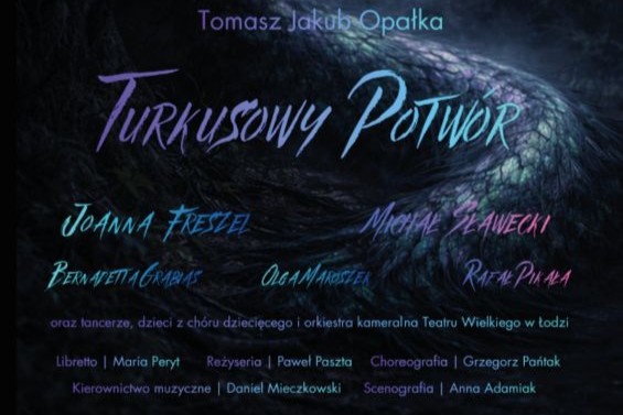 mat. plakat Teatru Wielkiego w Łodzi