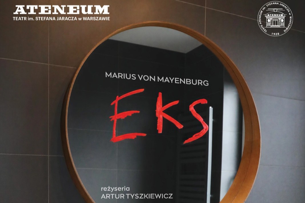 mat. plakat Teatru Ateneum w Warszawie