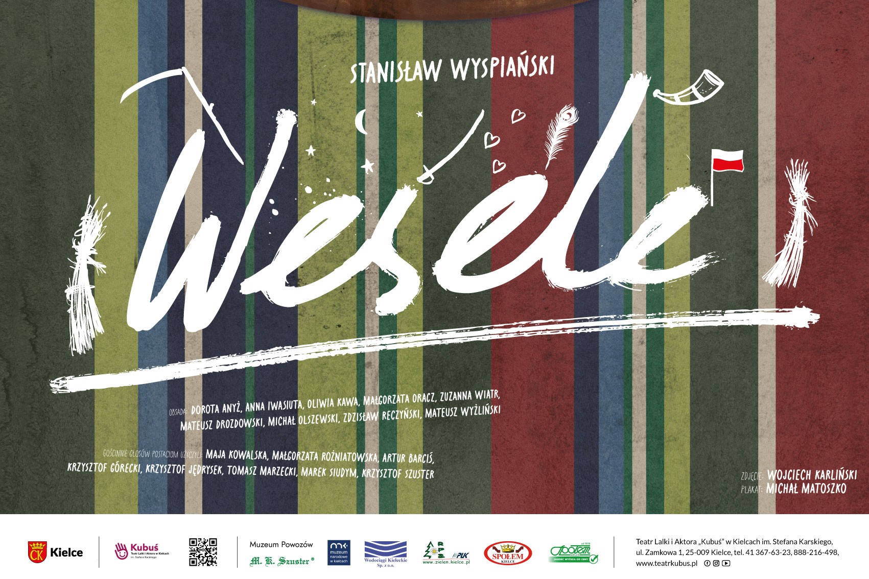 mat. plakat Teatru Lalki i Aktora "Kubuś" w Kielcach
