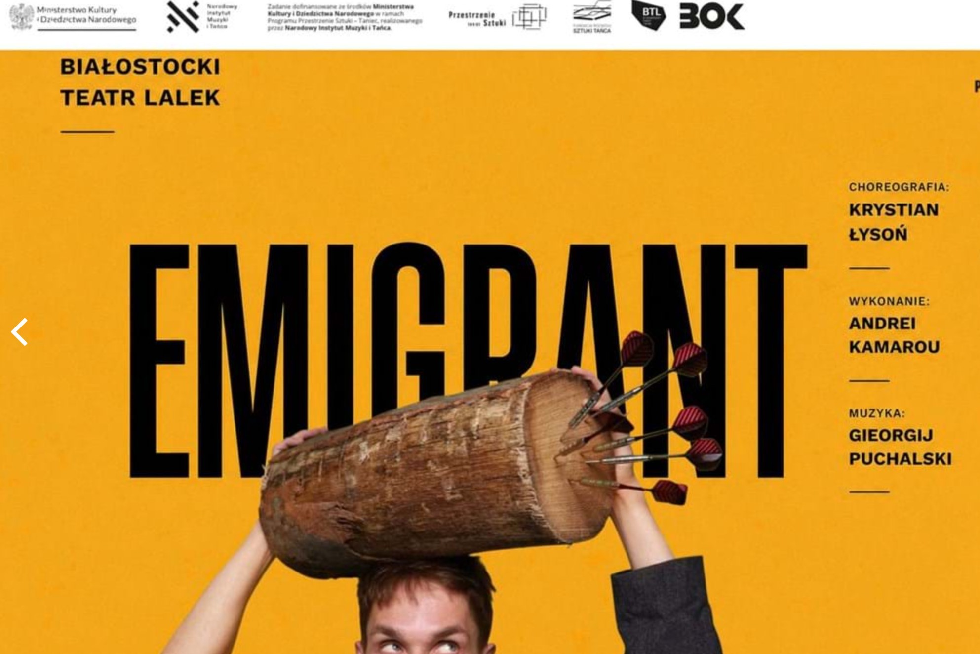 mat. plakat Białostockiego Teatru Lalek