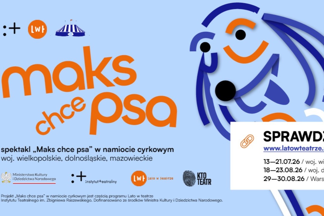 mat. plakat Instytutu Teatralnego w Warszawie