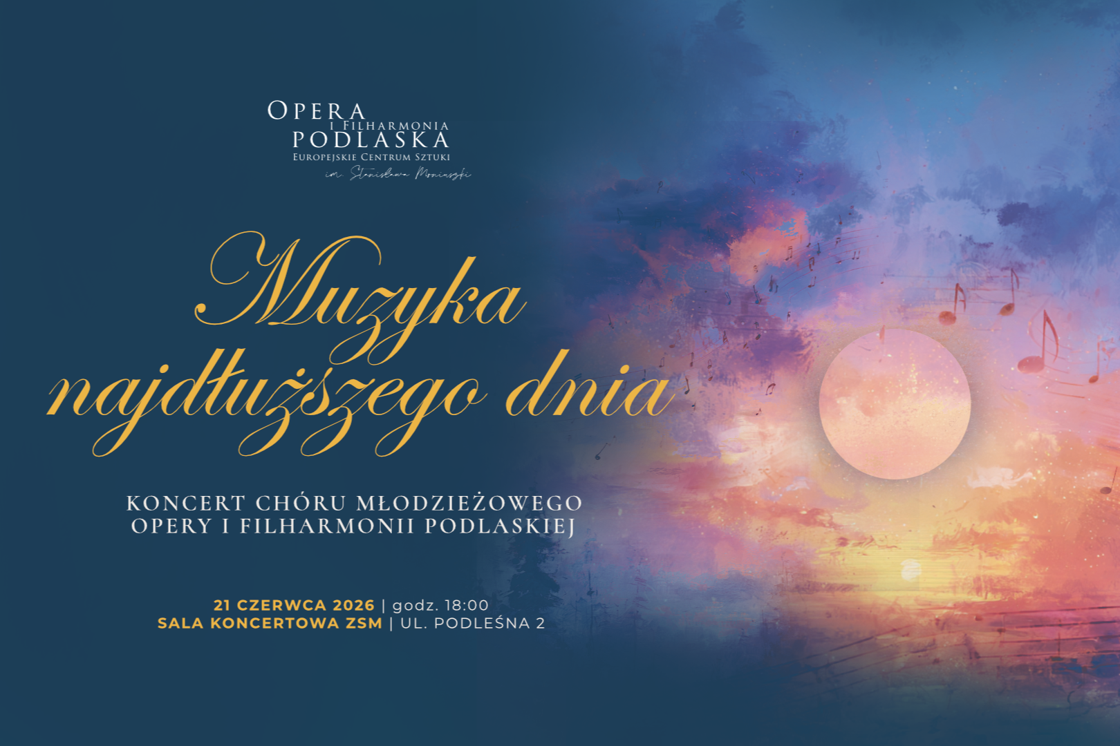 mat. plakat Opera i Filharmonia Podlaska