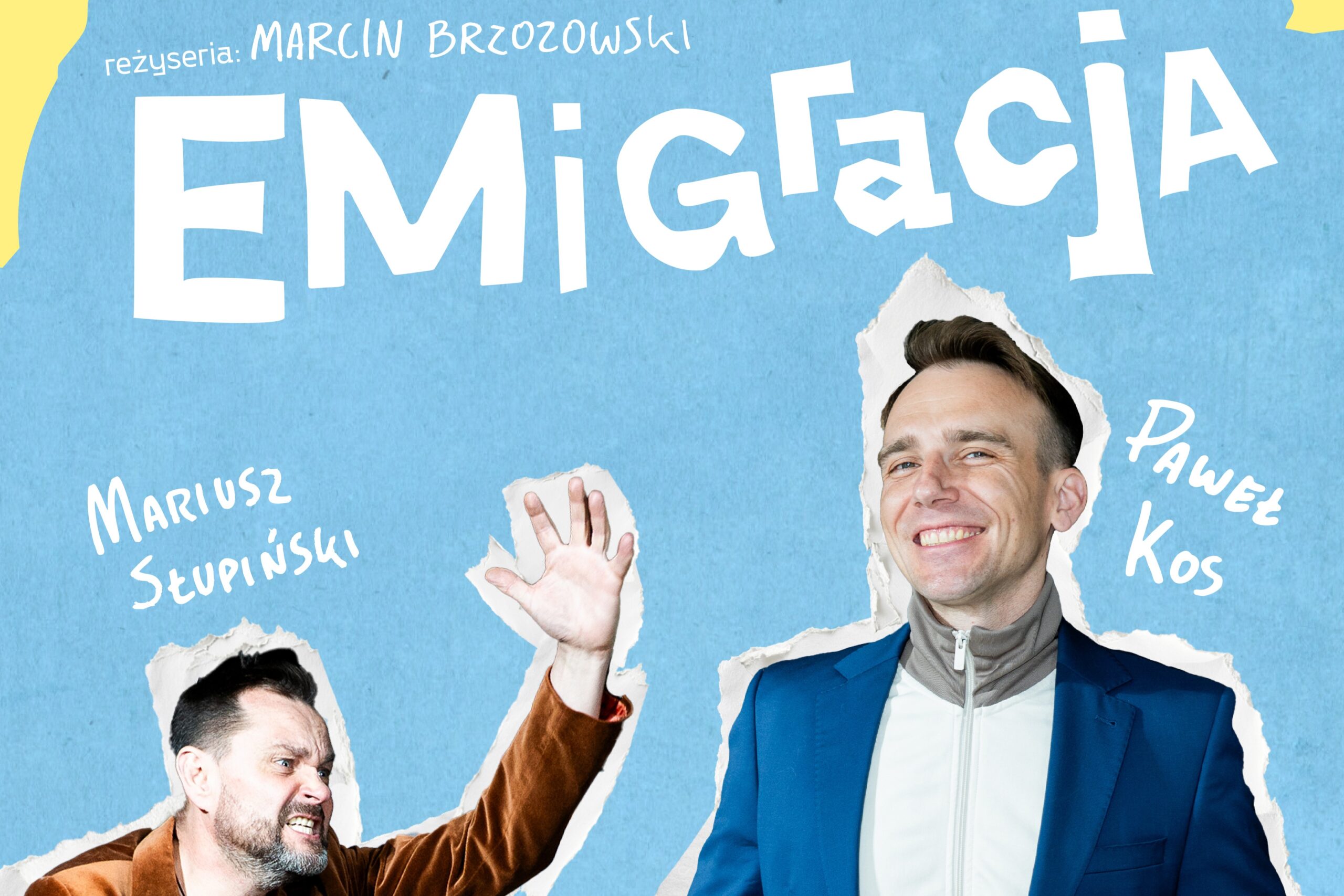 mat. plakat Teatru Nowego w Łodzi