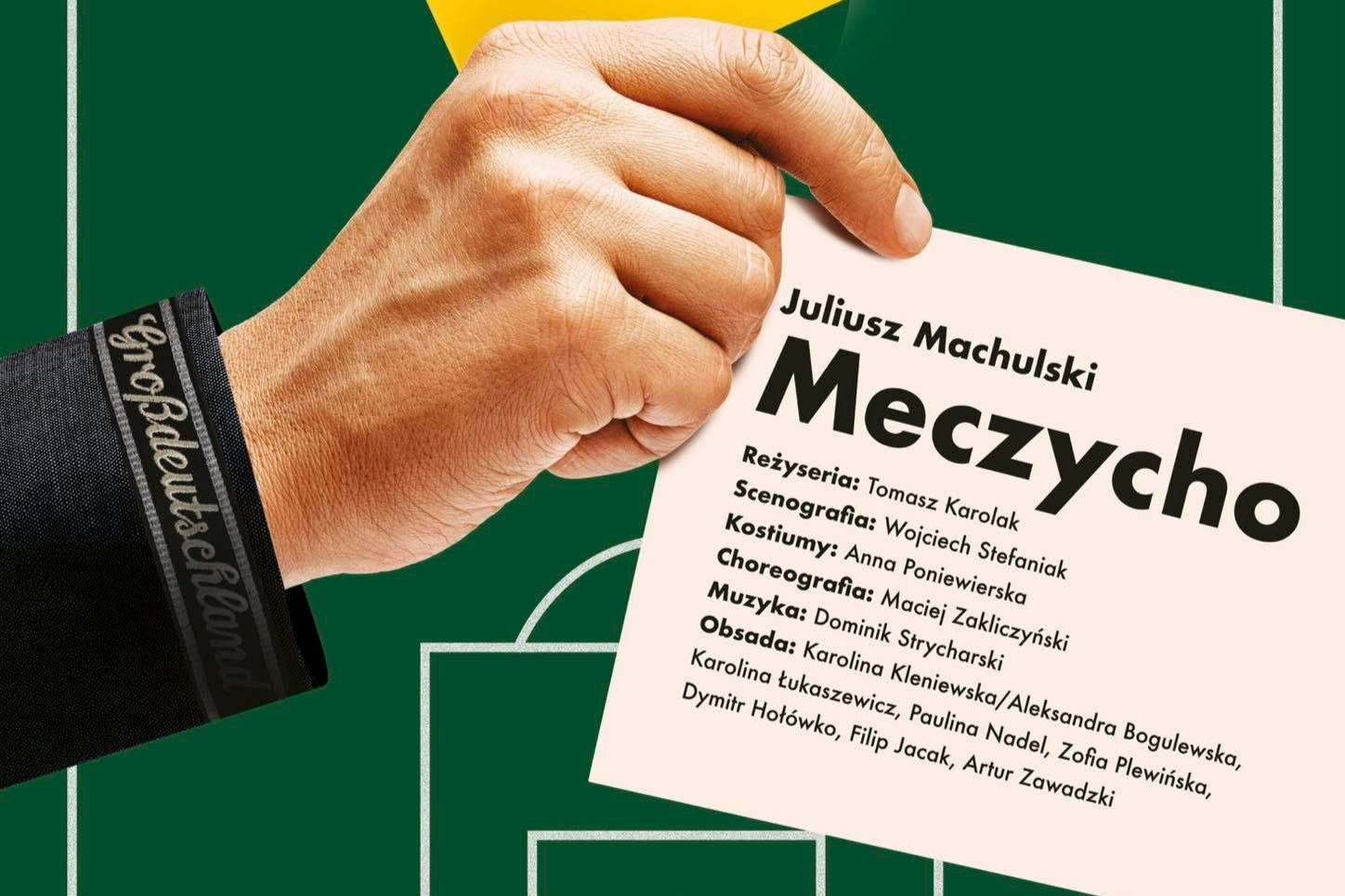 mat. plakat Teatru Powszechnego w Łodzi