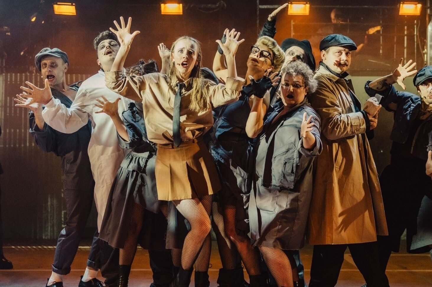 Spektakl „Zły. Warszawska jazz opera” w Teatrze Rampa; fot. Marek Zimakiewicz