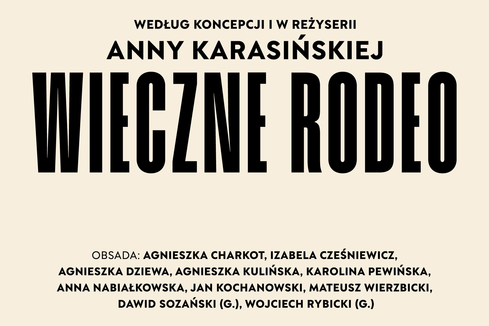 mat. plakat Wrocławskiego Teatru Pantomimy im. H. Tomaszewskiego