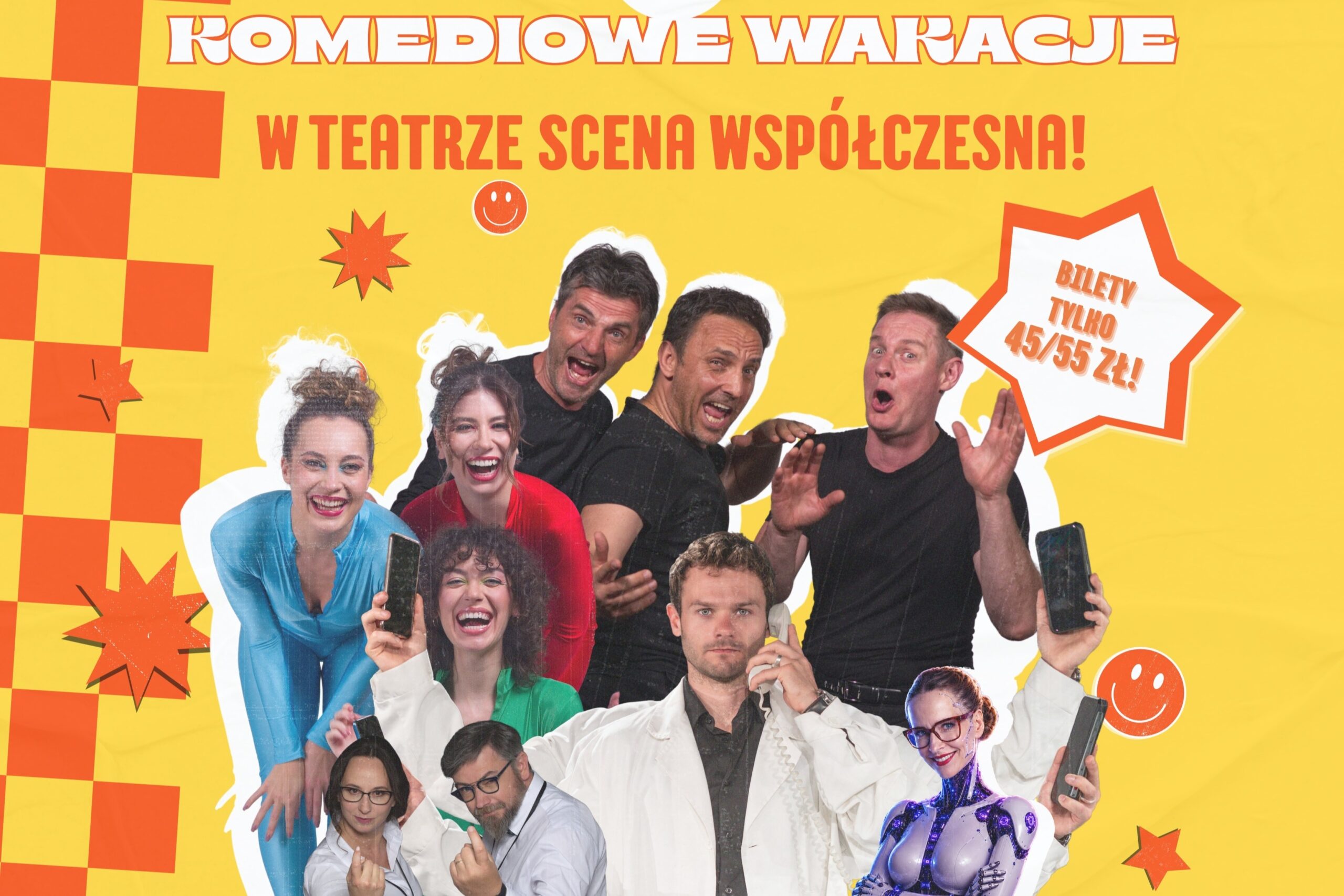 mat. plakat Teatru Scena Współczesna