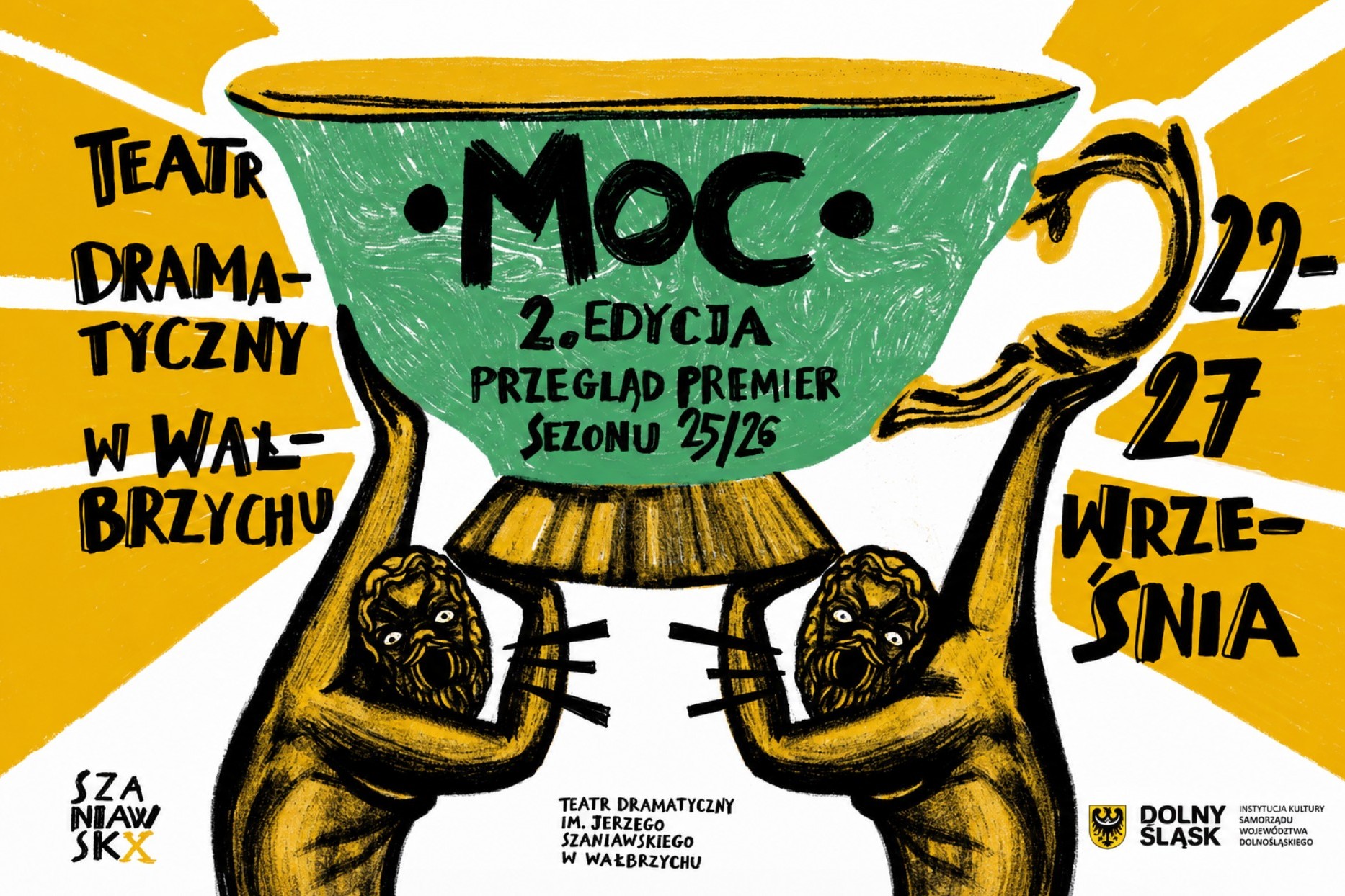 infografika: Teatr Dramatyczny w Wałbrzychu