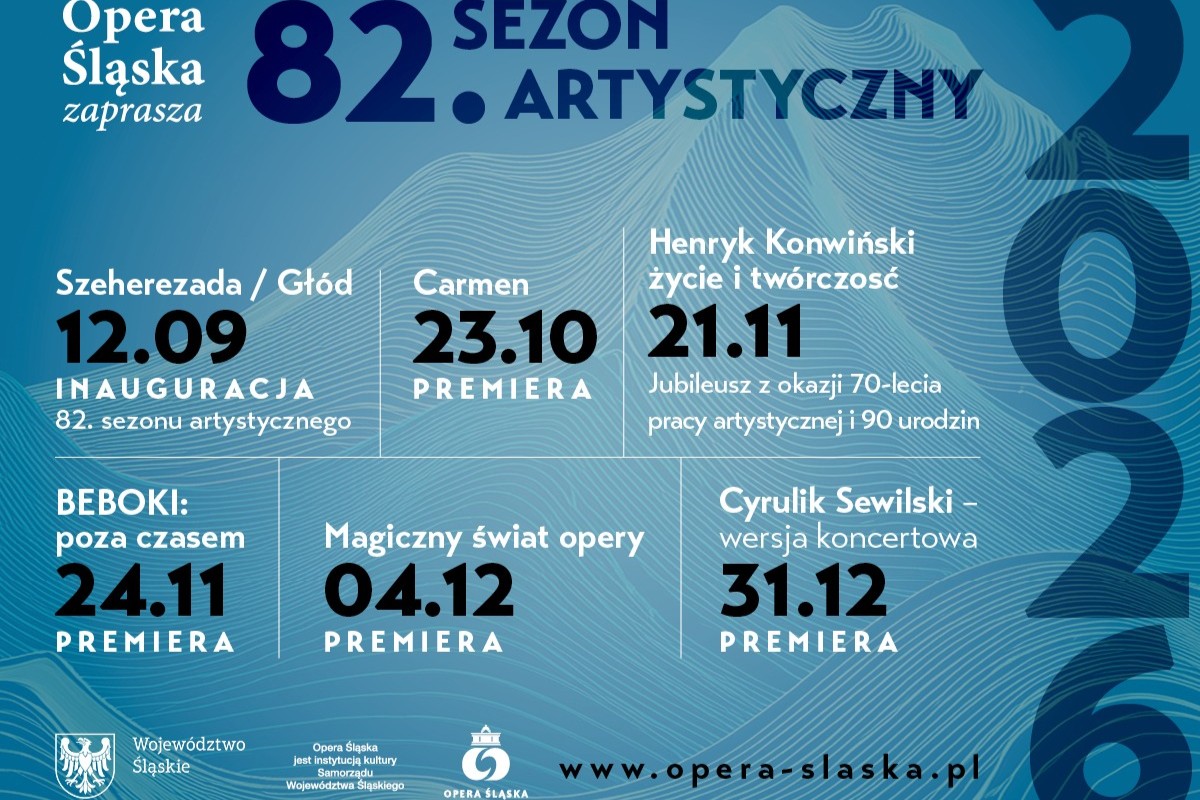 mat. plakat Opery Śląskiej w Bytomiu