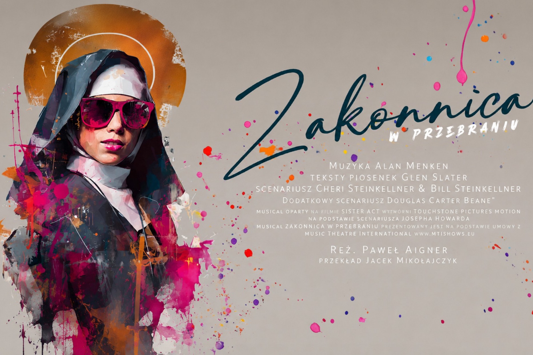 plakat: Teatr Muzyczny w Gdyni