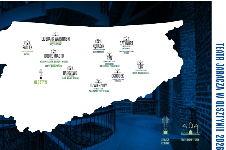 infografika: Teatr Jaracza w Olsztynie