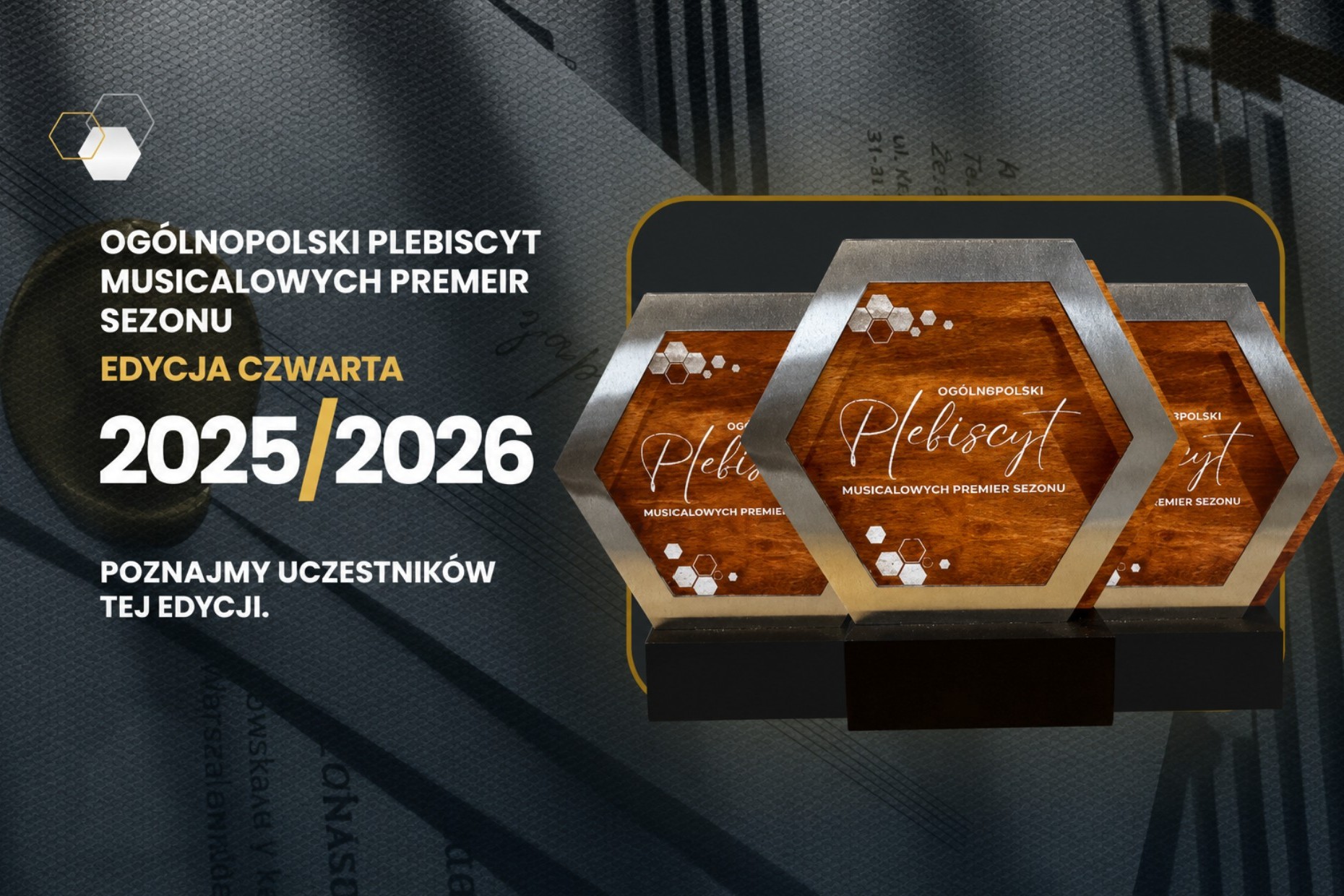 infografika: Ogólnopolski Plebiscyt Musicalowych Premier Sezonu 