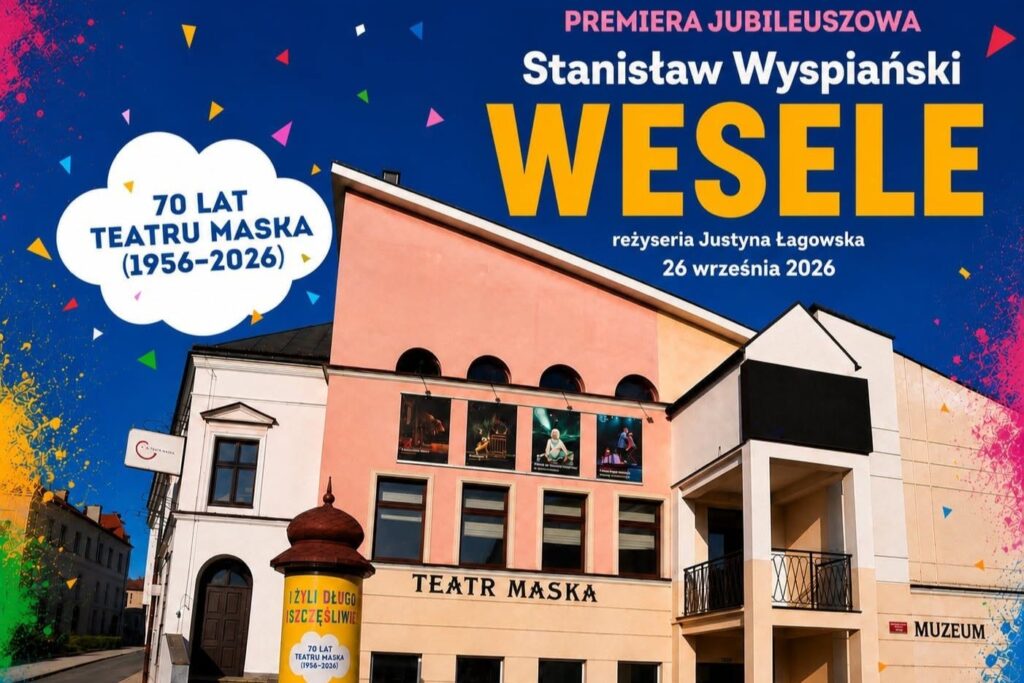 infografika: Teatr Maska w Rzeszowie