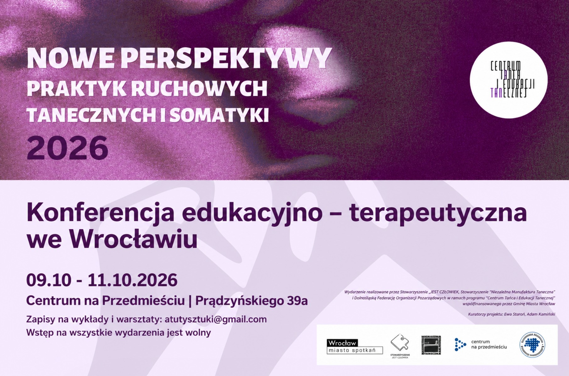 plakat: Centrum na Przedmieściu we Wrocławiu
