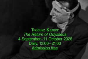 fot. Tadeusz Kantor © Dorota Krakowska and Lech Stangret / Fundacja Tadeusza Kantora
