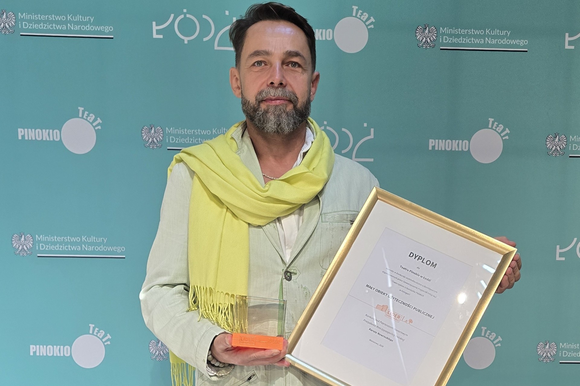 fot. Teatr Pinokio - na zdjęciu dyrektor Gabriel Getzky