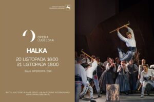 plakat: "Halka", Opera Lubelska