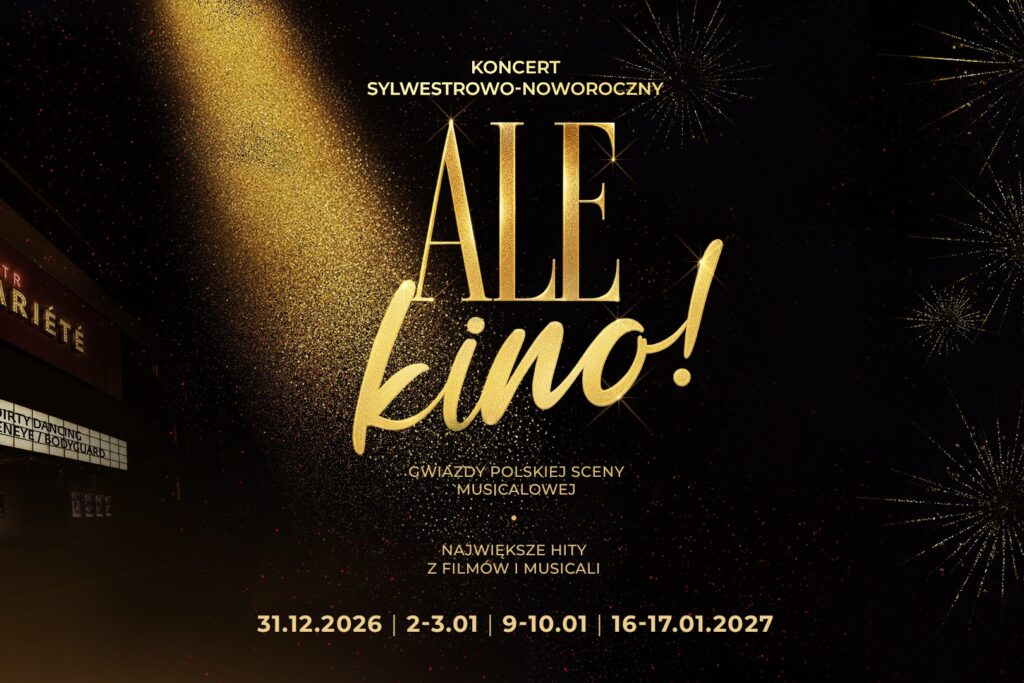 Sylwester w krakowskim teatrze VARIETE, plakat