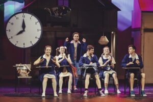 zdjęcie ze spektaklu Dzieci z Bullerbyn -Teatr Syrena w Warszawie