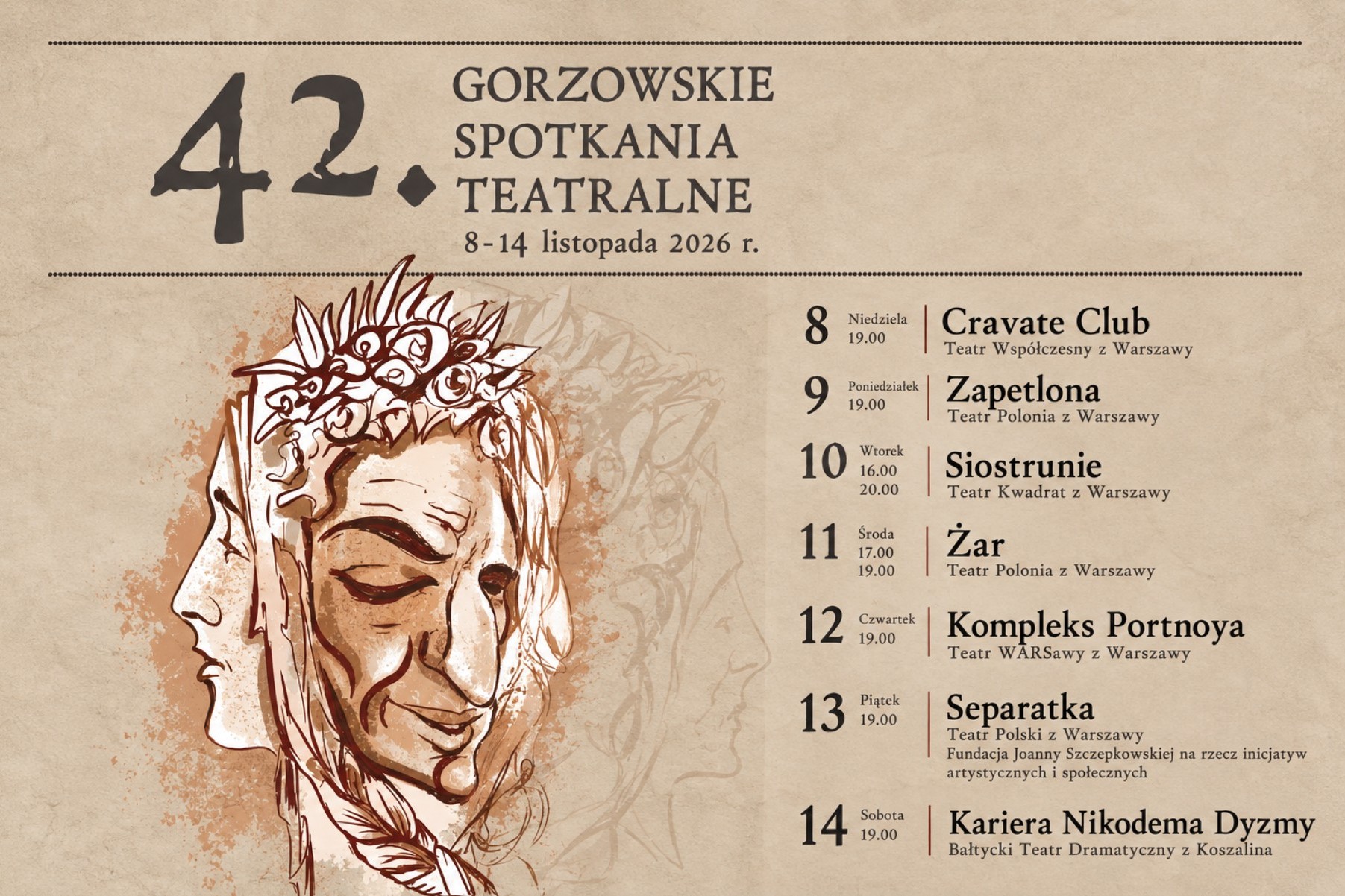 42. Gorzowskie Spotkania Teatralne