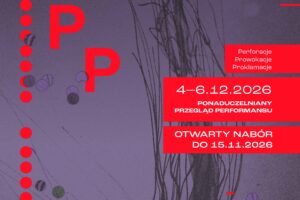 plakat: Instytut Grotowskiego we Wrocławiu
