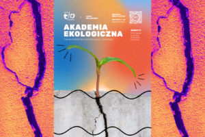 plakat: "Akademia Ekologiczna", Teatr Ochoty